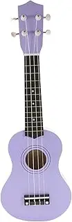 Kisangel Educational Boys and Girls Guitar Toy Vintage Style Mini Ukulele Simulated Music Instrument Toy Safe Wooden for Toddlers