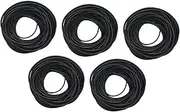 Zxpjkyu 5X Bicycle Brake Cable Housing, Bike Brake Characteristics Components Repair Components of Cycle Accessories, Inner0.55cm Outer1cm