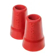 RED Rebotec 19mm Crutch Tips Ferrules for Crutches Walking Sticks Walkers Frame
