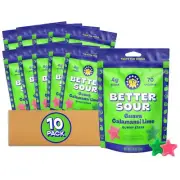 Guava Calamnsi Lime Gummy Stars Candy Tropical Sour Gummies with a Tangy Twis...