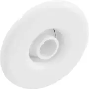 10-3955WHT Escutcheon, BWG/HAI Slimline, Smth, w/Dir Eyeball, White