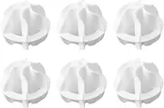 Laroal 6 Pcs Wash Balls For Down Jackets Reusable Dryer Balls Washing Ball For Washing Machine Tumble Dryer For Decontamination And Tangling Friction Ball
