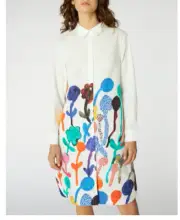 Brand New gorman + Georgias Garden Cotton Shirt Dress size L 14