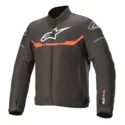 T-SP S Waterproof Jacket Black Red Fluo