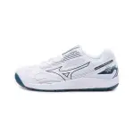 【MIZUNO 美津濃】CYCLONE SPEED 4 避震排球鞋 白藍 男鞋 V1GA238021