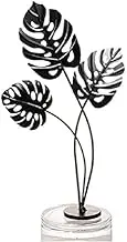 Foyer 3e00025 BG Metal Monstera Leaf Stand, 13.4 x 2.3 inches (34 x 59 mm)