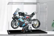 Display Case Storage Box for Displaying Lego BMW M RR Motorcycle 42130