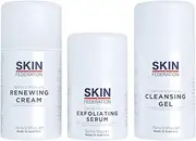 Intimate Age-Defying Routine (Renewing Cream, Exfoliating Serum, and Cleansing Gel), for women