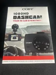 DASHCAM Full HD 1080p Car DVR. 2.2" Screen Display by COBY - New But Open Box