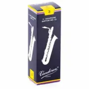 Vandoren Baritone Sax Traditional Reeds, Strength 3, 5-pack