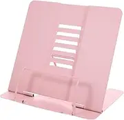 HOMSFOU 1Pc Reading Rack Compact Textbook Holder for Students Multifunctional Stand for Books for Book Lovers Space Saving Design
