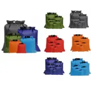 6Pcs Dry Bag Camping Waterproof Containers Rafting Floating Pack Storage Sack AU