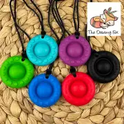 Autism Chewy Necklace - Chewie Tube Sensory ASD ADHD SPD Chew Pop