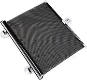 Suction Cup Roller Blinds,No Drilling Blackout Curtain,Retractable Balcony Window Portable Sun Shade,Shading Curtain Window Shade Blind for Home,Car,Restaurant,Office (40×60cm,Black)