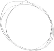 Operitacx Multi-Function Sterling Wire 10m Roll of Jewelry Making Wire Hypoallergenic for Silver Jewelry DIY Projects