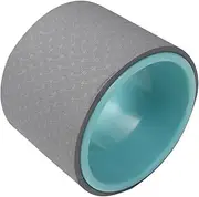 JOINPAYA Yoga Wheel Backbend Artifact Durable Grey Blue Yoga Training Tool for Waist Shaping and Enhanced Flexibility