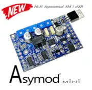 ASYMOD Mini ASYMMETRICAL Hi-Fi AM / eSSB MODULATOR CB & HAM RADIO