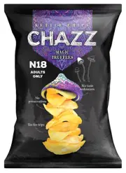 CHAZZ MAGIC TRUFFLES Flavor Kettle Potato Chips Crisps European Snacks 90g 3.1oz