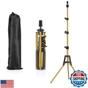 Reinforced Mannequin Head Stand, Wig Stand Tripod, Adjustable Floor Holder, M