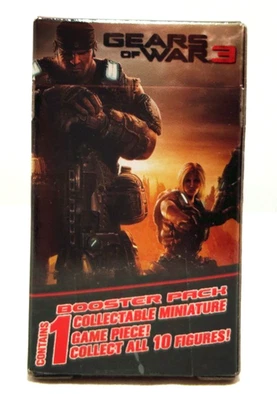 HeroClix Gears of War 3 Collectable Miniature Game Piece Booster Pack