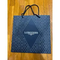 在飛比找蝦皮購物優惠-Longines 浪琴 紙袋 禮品袋 手錶 機械錶