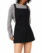 Maje Pinafore Strap Dress