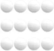 36mm White Table Football Balls - Pack of 12