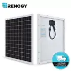 Renogy 50W 12V Solar Panel Monocrystalline Off Grid Home Garden Outdoor Camping