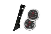 SAAS Dual Pillar Pod w/ Black Ser 3 Diesel Boost & Exh for Triton MQ Sport 15-on