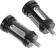 HEALEEP 2pcs CNC Billet Motorcycle Lever with Foot Pegs for Enhanced Control Compatible with Harley Davidson Sportster Touring Dyna Softail and Models