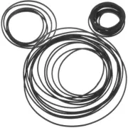 90 Pcs Radio Tape Belt Turntable Drive Rubber Belts for Cassette Player