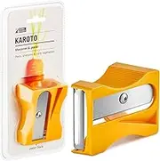 Monkey Business Karoto Carrot Sharpener | Vegetable Peeler | Veggie Peeler & Cucumber Peeler | Fun Kitchen Gadgets | from a Series of Unique Peelers for Kitchen | Fun Kitchen Stuff | by (Yellow)