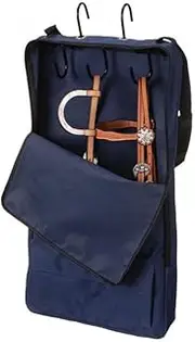 Tough 1 Bridle/Halter with 3 Prong Tack Rack