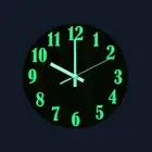 Wall Clock Anti-fade Luminous Wall-mounted Silent Clock Printing