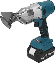 Electric Metal Shear, Cordless Electric Scissors Multifunctional 360° Rotating Head Safe for Construction Site