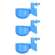 6 Pcs Automatic Drinking Fountain Chicken Feeder Waterer Poultry