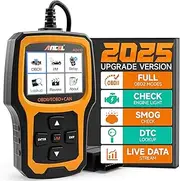 ANCEL AD410 Enhanced OBD2 Scanner, Automotive Code Reader Clear Check Engine Light Instantly, Car Diagnostic Scanner OBD II Fault Diagnosis, Scan Tool for All OBDII Vehicles 1996+, Black/Yellow