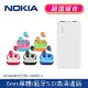 NOKIA 諾基亞 真無線藍芽耳機 多色可選+10000mAh行動電源(E3100+E6205-1) 色色粉