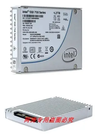 限時特價 Intl/英特爾750 400G800G 1e.2T 固態硬盤SSD NVMeU.2PCI ePPLT3