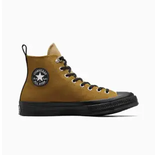 【CONVERSE】休閒鞋 男鞋 女鞋 帆布鞋 高筒 GORE TEX 防潑水 三星標 CHUCK 70 GTX HI 棕 A05565C