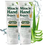 Miracle of Aloe Miracle Hand Repair Cream (8 OZ Pack of 2)