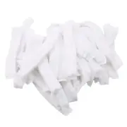100Pcs/Pack Disposable Bathing Cap Hair Head Covers Net Bouffant Dustproof anti
