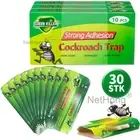 30PCS Cockroach Trap Bait Sticky Traps Glue Cockroaches Insect Bug Pest Control