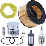 44mm Piston Ring Air Fuel Filter Line Kit for for Sti/hl MS251 Chainsaw Replace For 1143 030 2007