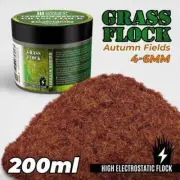 GSW Grass Flock - Autumn Fields 4-6mm (200ml high electrostatic flock)