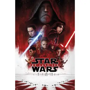 星際大戰Star Wars 星際大戰八部曲:最後的絕地武士 電影宣傳海報