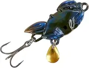 Bass Fishing Lure | Sequin Lure Bait Sinking Spinner Jig - Fishing Accessories, Long-Distance Casting Crab Shape Spinnerbait for Freshwater Saltwater