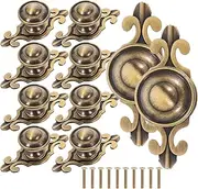 jojofuny Vintage Cabinet Drawer Pulls 10 Pcs Cabinet Drawer Pulls Antique Knob Door Knobs