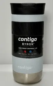 New Contigo Byron Icicle Speckle Snapseal 2.0 Travel Mug 16 Oz Hot or Cold