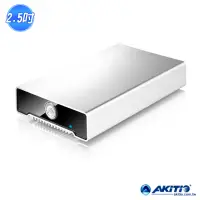 在飛比找momo購物網優惠-【AKiTiO 艾客優品】冰極光 USB 3.1(2.5 吋